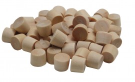 General Tools 315516 5/16&quot; Flat Head Hardwood Plugs, 50-packs-