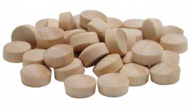 General Tools 316012 1/2&quot; Hardwood Round Head Plugs, 40-packs-
