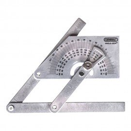 General Tools 39 ANGLE-IZER&lt;small&gt;&lt;sup&gt;&amp;reg;&lt;/sup&gt;&lt;/small&gt; Protractor and angle finder, stainless steel, 0 to 180&amp;deg;-