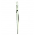 General Tools 403 Tweezer with blunt serrated tip-