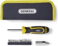 General Tools 503X-A Lighted Screwdriver with universal wrench-