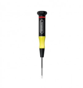 General Tools 611078 Precision UltraTech Slotted Screwdriver, 5/64 x 1-1/2" blade-
