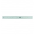 General Tools 616 Flexible Ruler with 5R graduations, stainless steel, 6&amp;quot;-
