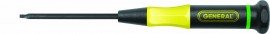 General Tools 713008 T8 Torx Precision Screwdriver with a 2-1/2" blade length-