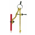 General Tools 842 Precision Pencil Compass with a 9&quot; maximum diameter-