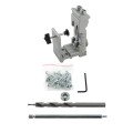 General Tools 854 Adjustable Pocket Hole Jig Kit with a 3/8&quot; drill bit diameter-