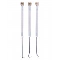 General Tools 862 Three-piece Probe Set with extra-long aluminum body and knurled grip-