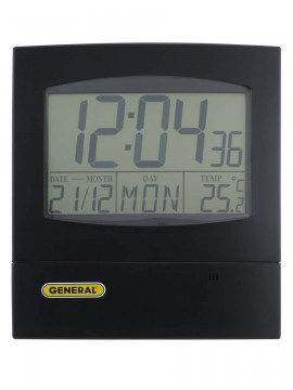 General Tools DJC381 Digital Multifunction Clock with temperature-