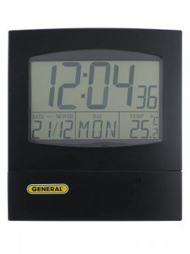 General Tools DJC381 Digital Multifunction Clock with temperature-