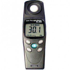 General Tools DLM204 Handheld Light Meter for Broad Range-