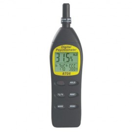 General Tools EP8706 Psychrometer Temperature and Humidity Meter-