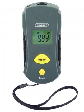 General Tools IRT102 Pocket Infrared Thermometer, 6:1, 5 to 428°F-