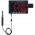 General Tools LRTH185DL1 Humidity and Temperature Monitor with LED-