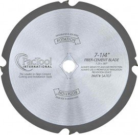 General Tools SA707 Fiber Cement Saw Blade from PacTool, 7.25"-
