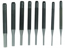 General Tools SPC75 Drive Pin Punch Set, 4", 8-pack-