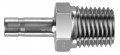 BI-Lok Series D DHA Tube Stub to Male NPT Adapter, &amp;frac18;&amp;quot; A tube OD, &amp;frac14;&amp;quot; NPT-