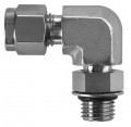 BI-Lok DLO Positionalbe SAE/MS Male Straight Thread Elbow, &amp;frac12;&amp;quot; A tube OD, &amp;frac12;&amp;quot; T NPT-