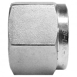 BI-Lok DNA-4-SS DNA Nut, &amp;frac14;&amp;quot; A tube OD, 316 stainless steel-