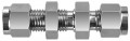 BI-Lok DSU Bulkhead Union, &amp;frac12;&amp;quot; A tube OD-