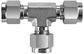BI-Lok DTA Union Tee, &amp;frac14;&amp;quot; A tube OD-