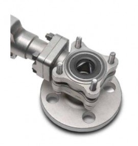 Gosco Valves 08S300-SSSS-TCFGRA-60VT 3&amp;quot; Soft Seated Ball Valve, 300 flanged, 25% carbon filled PTFE-