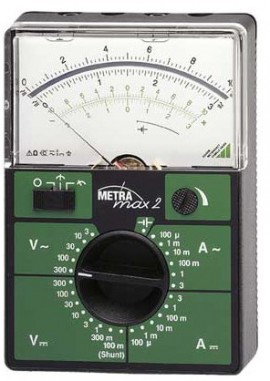 Gossen Metrawatt M102A METRAMax 2 Analog Multimeter for Training Applications, 300 V CAT III-