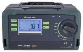Gossen Metrawatt M550N METRISO INTRO Insulation Resistance Tester, 1,000 V, 10 k&amp;Omega; to 100 g&amp;Omega;-