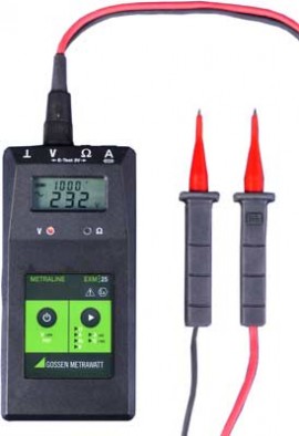 Gossen Metrawatt METRALINE EXM25B Multimeter for Potentially Explosive Atmosphere, Lithium Battery-