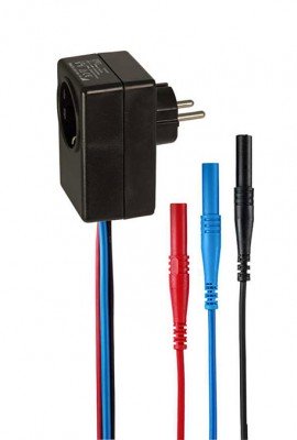 Gossen Metrawatt Z228A Current And Power Measuring Adapter for METRAHIT 29S and ENERGY multimeters, 0.16&quot; safety plugs-