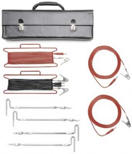 Gossen Metrawatt Z590A E-Set 4 Measuring Accessory Set for Earth Testers-
