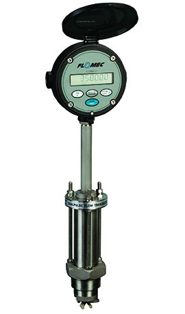 GPI DP490S215-282 Insertion Meter, 1-1/2in NPT with 33ft Cable and NPN Open Collector-