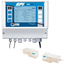 FLOMEC QMP10 QStar Clamp-On Ultrasonic Flow Meter, 1MHz, Portable-