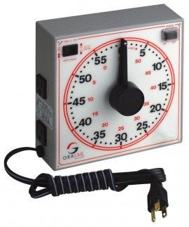 GraLab 171 Dual Scale Timer, 8" Dial-