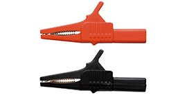 GRAPHTEC RIC-145 Alligator Clip, middle, red and black-