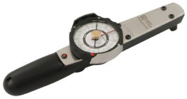 Gray Tools DIN600B Torque Wrench, 3/8&amp;quot; Drive Dial Type with Memory Needle, 0-600-