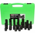 GreatNeck Tools 24447 Locking Lug Master Key Set, 16-Piece-