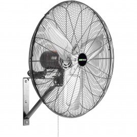 GreatNeck Tools OEM24883 Oscillating Fan, 24", 6500 CFM, wall-mount-