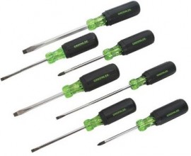 Greenlee 0153-02C 7-Piece Screwdriver Set-