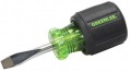Greenlee 0153-28C Flat Keystone Tip Screwdriver, 0.25 x 1.5"-