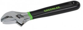 Greenlee 0154-08D Dipped Adjustable Wrench, 8&quot;-
