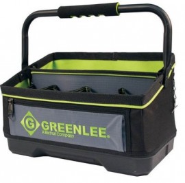 Greenlee 0158-25 Heavy-Duty Open Tool Tote, 16"-