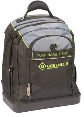 Greenlee 0158-27 Professional Tool and Tech Backpack-