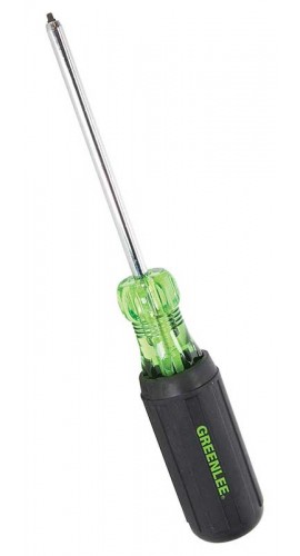 Greenlee 0353-11C Square Recess Tip Driver, #0 x 4"-