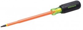 Greenlee 0353-32-INS Insulated Square Tip Screwdriver, #1 x 6&quot;-