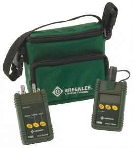 Greenlee 5670-SC Multimode Test Set, 850/1300nm with SC Connector-