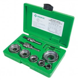 Greenlee 648 Quick Change Carbide Cutter Kit, 8 Piece-