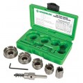 Greenlee 660 Steel Hole Cutter Set, 5-piece-