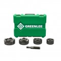 Greenlee 7304 Knockout Set for hydraulic drivers, 2.5 to 4&quot;-