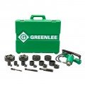 Greenlee 7310SB 11-Ton Knockout Kit with hand pump, &amp;#189; to 4"-