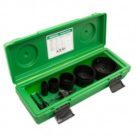Greenlee 835 Hole Saw Kit, 0.75 to 2.25&quot;-